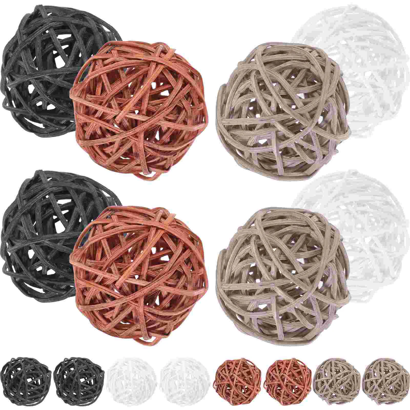 20 Pcs Wicker Takraw Ball Flower Vase Rattan Pendant Household Balls Decorative
20 Pcs Wicker Takraw Ball Flower Vase Rattan Pendant Household Balls Decorative