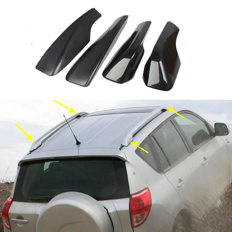 4 шт. Пластиковые Чемоданы на крышу автомобиля для Toyota RAV4 2001 2002 2003 2004 2005 |