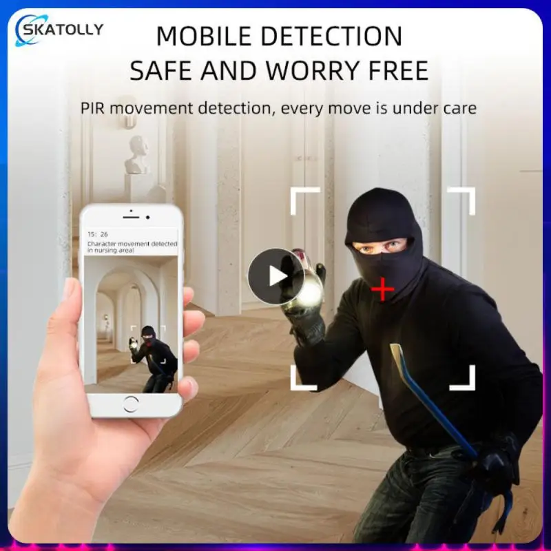 Wifi Camera Two-way Voice Call Remote Monitoring Intelligent Camera Motion Detection Infrared Night Vision Surveillance Camera
Wifi Camera Two-way Voice Call Remote Monitoring Intelligent Camera Motion Detection Infrared Night Vision Surveillance Camera