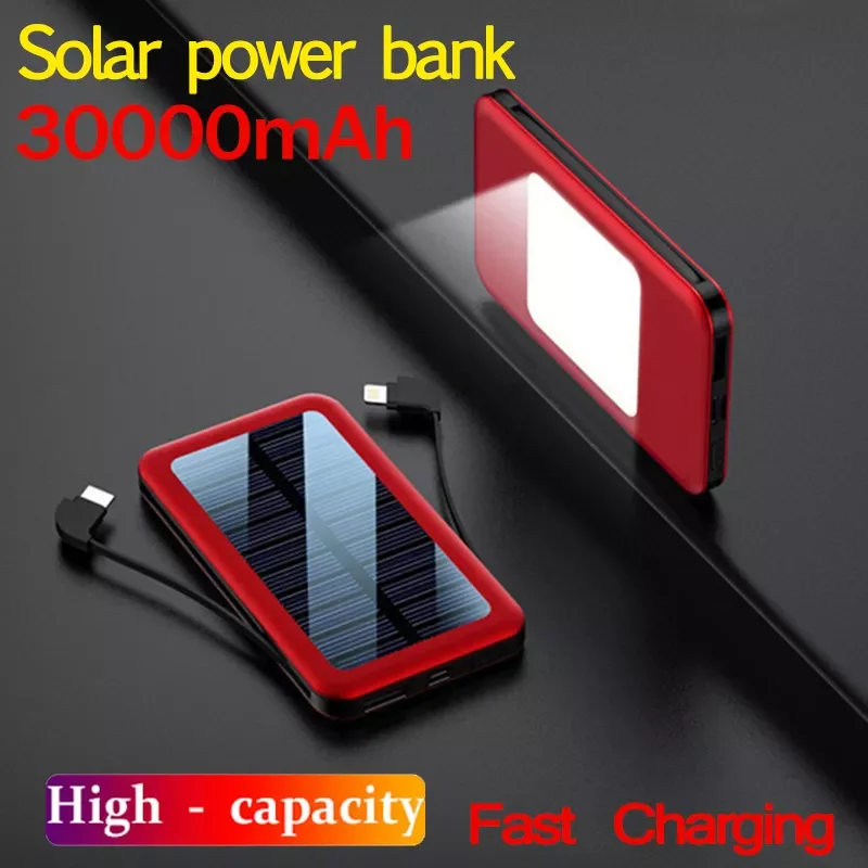 2023New Top Solar Power Bank Waterproof 30000mAh Solar Charger Type-c Port External Charger Mini Power Bank for Android iPhone
2023New Top Solar Power Bank Waterproof 30000mAh Solar Charger Type-c Port External Charger Mini Power Bank for Android iPhone