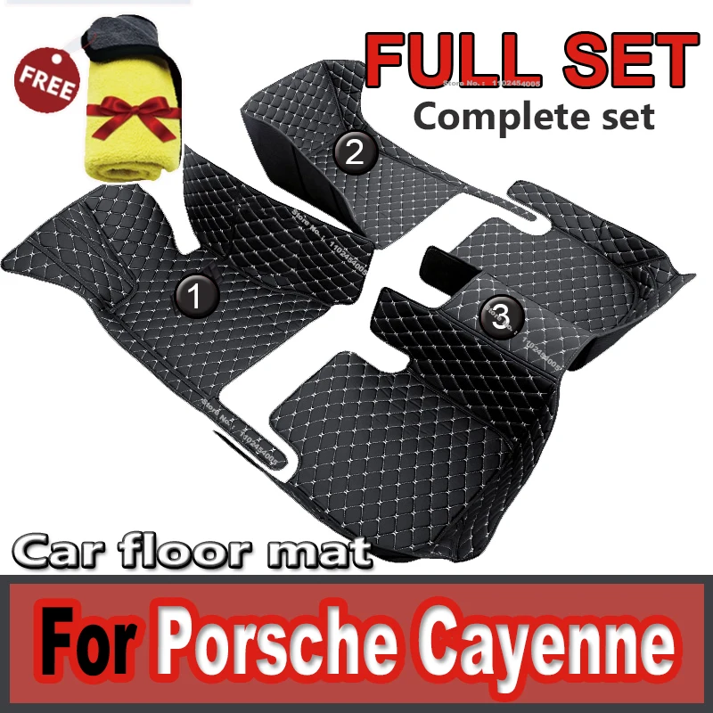 Car floor mats for Porsche for Cayenne 2011 2012 2013 2014 2015 2016 2017 Custom auto foot Pads automobile interior accessories
Car floor mats for Porsche for Cayenne 2011 2012 2013 2014 2015 2016 2017 Custom auto foot Pads automobile interior accessories