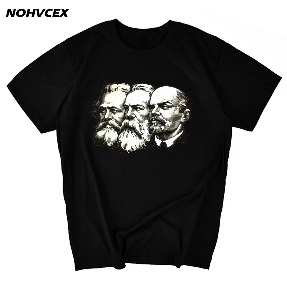 

Мужская футболка с коротким рукавом, Советский Союз, великий коммунистический Ленин, Маркс, Энгельс, «сделай сам», СССР