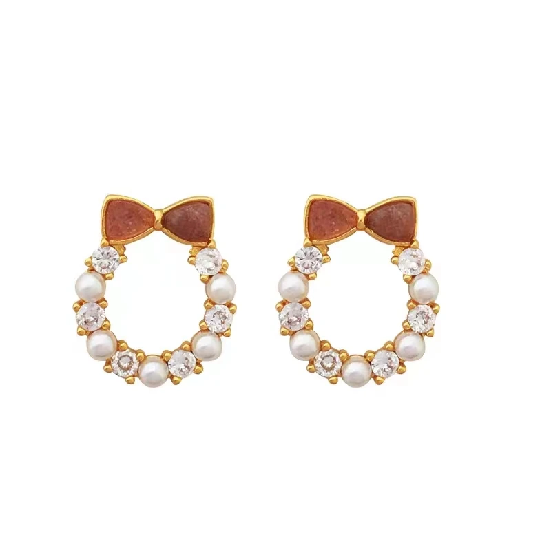 Earrings Push Back Fashion Vintage Women Bowknot Stud Earrings Stainless Steel Earrings Genuine
Earrings Push Back Fashion Vintage Women Bowknot Stud Earrings Stainless Steel Earrings Genuine