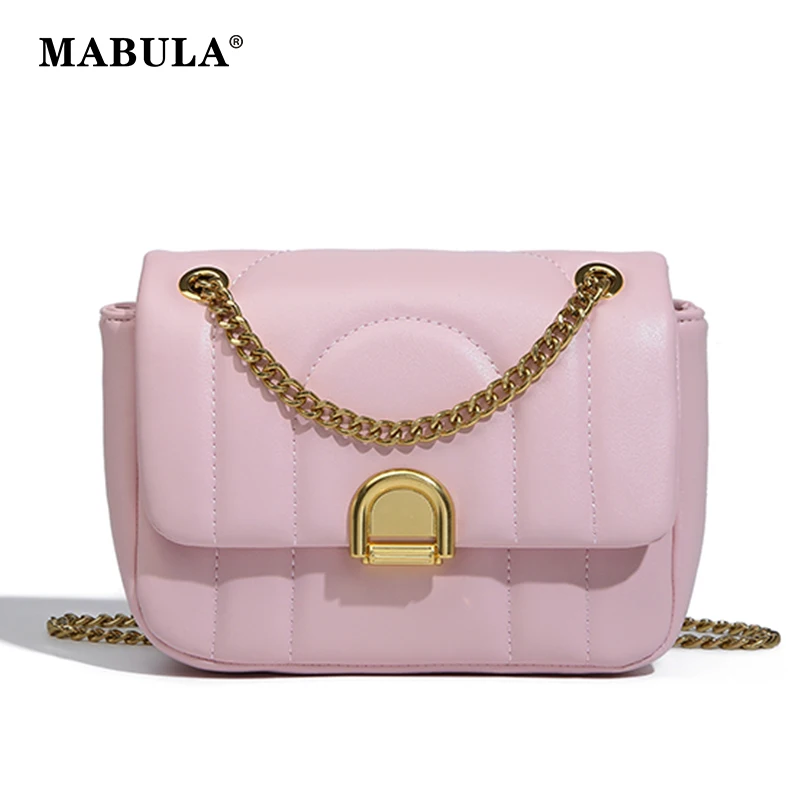 MABULA Quilted Pu Leather Flap Messenger Bag Lady Pink Chain Crossbody Phone Purse Small Clutch Lipstick Pouch
MABULA Quilted Pu Leather Flap Messenger Bag Lady Pink Chain Crossbody Phone Purse Small Clutch Lipstick Pouch