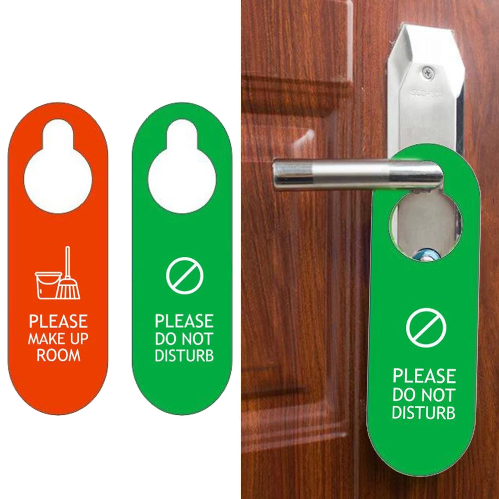 Do Not Disturb Hanging Sign Cleaning Double-sided Door Tags Shop Pendant For Club Cafe Hotel Door Sign
Do Not Disturb Hanging Sign Cleaning Double-sided Door Tags Shop Pendant For Club Cafe Hotel Door Sign