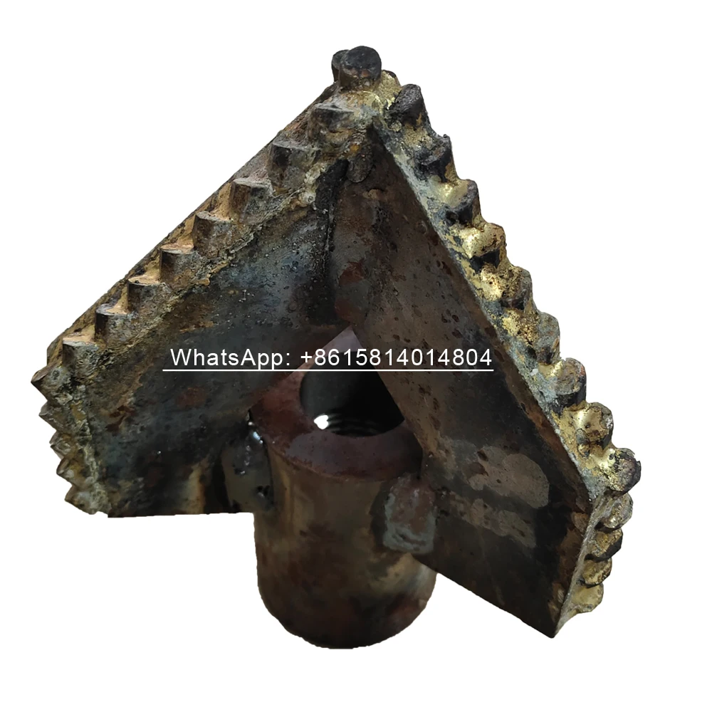 1 шт. Бур для бурения скважин, сверло из сплава с 3 крыльями, полностью зубчатое сверло из сплава, геологический инструмент, инструмент для бурения грязевого насоса, инструмент для бурения с 3 лезвиями
1 шт. Бур для бурения скважин, сверло из сплава с 3 крыльями, полностью зубчатое сверло из сплава, геологический инструмент, инструмент для бурения грязевого насоса, инструмент для бурения с 3 лезвиями