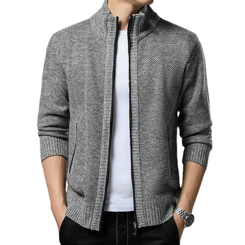 Men Jackets Cardians Winter Sweatercoats Cardian Sweaters Male Stand-up Collar Casual Cardians Slim Fit Sweaters Size 4XL
Men Jackets Cardians Winter Sweatercoats Cardian Sweaters Male Stand-up Collar Casual Cardians Slim Fit Sweaters Size 4XL