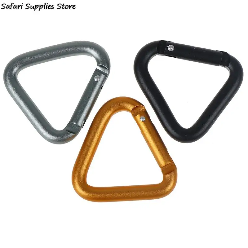 1pc Triangle Carabiner Kettle Buckle Carabiner Accessories Hiking Keychain Snap Clip Hook Outdoor Camping Hook
1pc Triangle Carabiner Kettle Buckle Carabiner Accessories Hiking Keychain Snap Clip Hook Outdoor Camping Hook