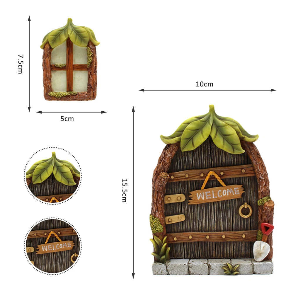 Funny Weather-resistant Door Windows Statue Set Tree Decoration Garden Yards Ornaments Sculpture Micro Landscape Figurine Hand
Funny Weather-resistant Door Windows Statue Set Tree Decoration Garden Yards Ornaments Sculpture Micro Landscape Figurine Hand