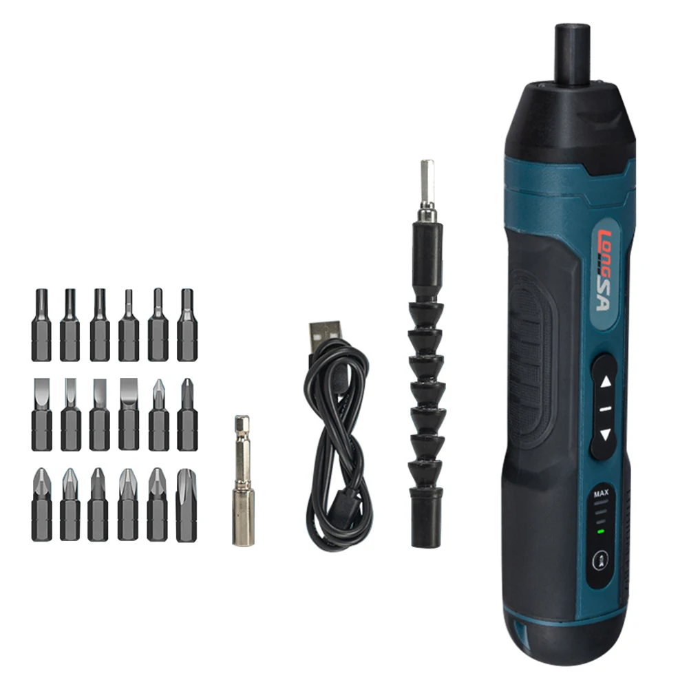 USB Electric Screwdriver 3.6V Torque Adjustment Screw Tightening Tool Automatic/Manual Mode with LED Light Home Maintenance Tool
USB Electric Screwdriver 3.6V Torque Adjustment Screw Tightening Tool Automatic/Manual Mode with LED Light Home Maintenance Tool
