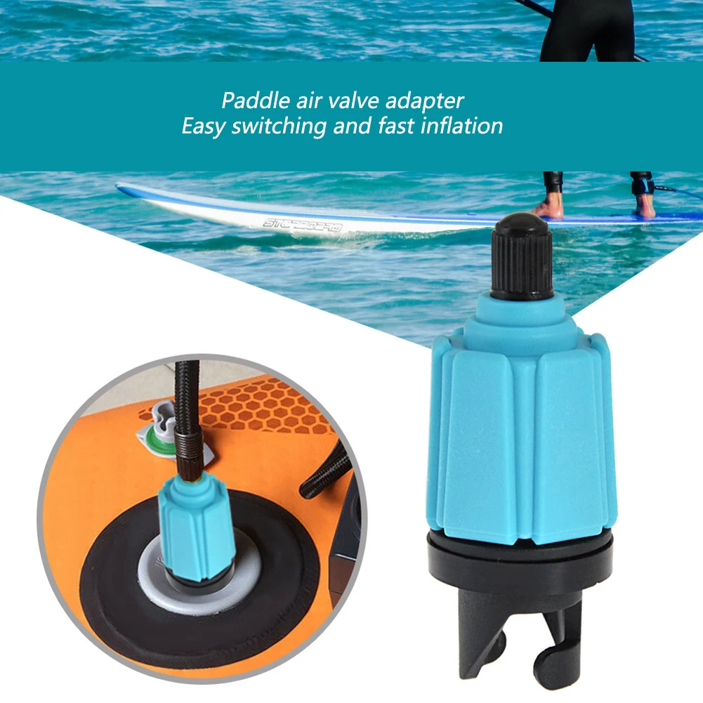 Paddle Board Valve Adapter Rubber Boat Canoe Kayak Surfboard Inflatable Air Valve Pump Compressor Converter Accessories
Paddle Board Valve Adapter Rubber Boat Canoe Kayak Surfboard Inflatable Air Valve Pump Compressor Converter Accessories