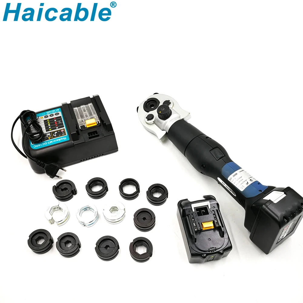 Hexagon Type Hydraulic Electrical Wire Crimper EP-300K 16-300sqmm Battery Cable Lug Crimping Tools
Hexagon Type Hydraulic Electrical Wire Crimper EP-300K 16-300sqmm Battery Cable Lug Crimping Tools