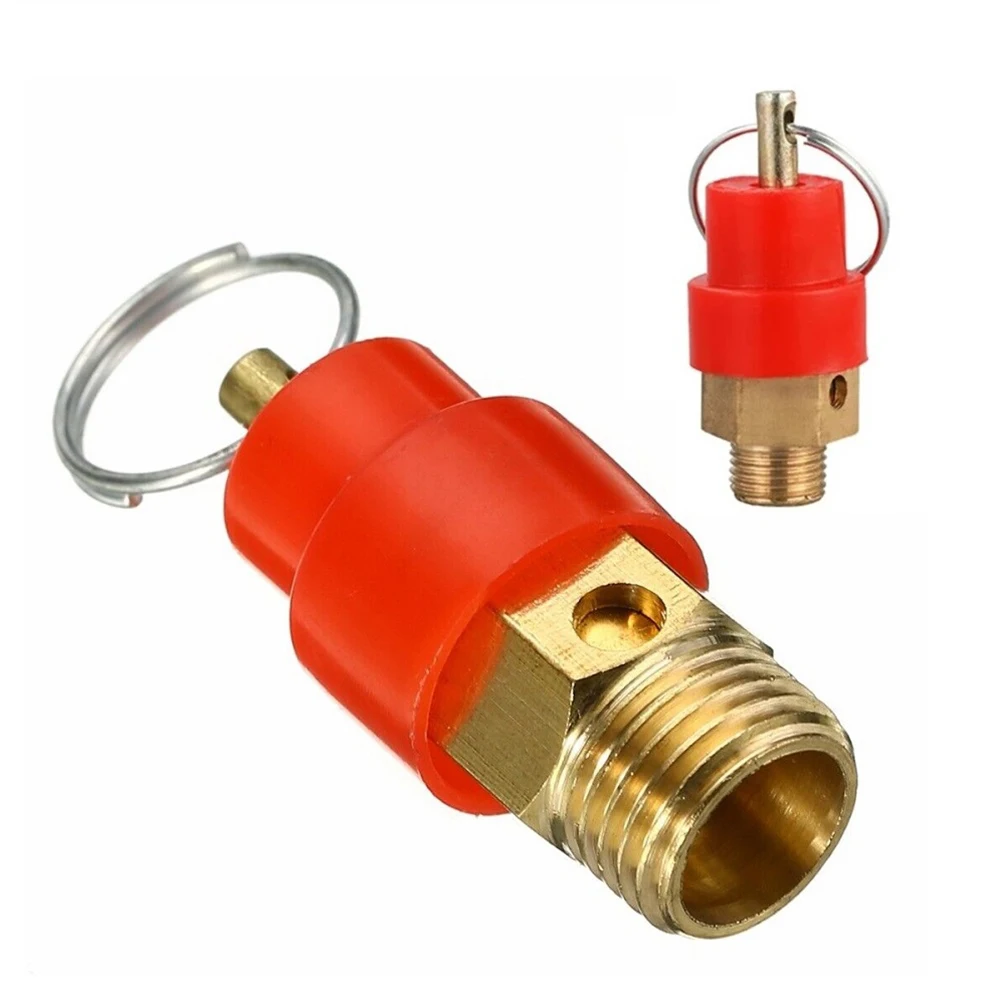 1/8" 1/4'' BSP Air Compressor Safety Relief Valve 8kg Brass Pressure Release Regulator 120PSI For Pressure Piping Vessels
1/8" 1/4'' BSP Air Compressor Safety Relief Valve 8kg Brass Pressure Release Regulator 120PSI For Pressure Piping Vessels