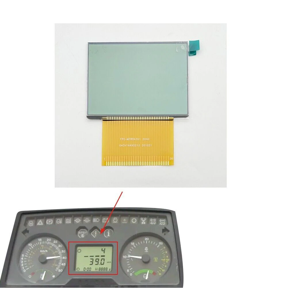 Cluster Repair LCD Display For Massey Ferguson For Deere Tractors Instrument Cluster Repair Charging Capabilities Glass Durable
Cluster Repair LCD Display For Massey Ferguson For Deere Tractors Instrument Cluster Repair Charging Capabilities Glass Durable