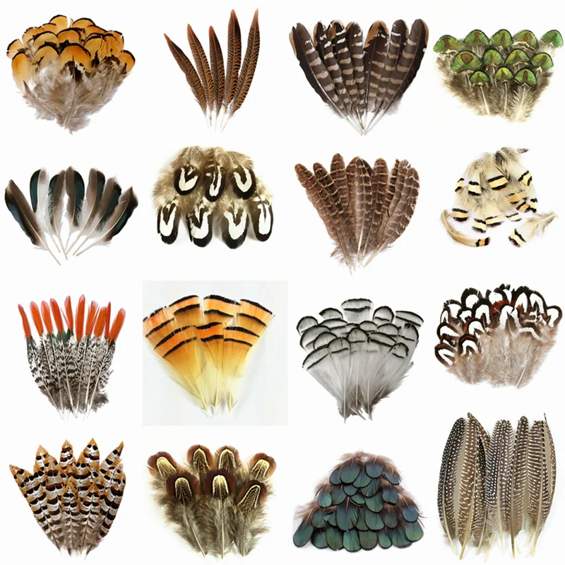Wholesale Natural Peacock Goose Chicken Pheasant Feather Feathers for Crafts Fly Tying Materials Jewelry Handicraft Accessories
Wholesale Natural Peacock Goose Chicken Pheasant Feather Feathers for Crafts Fly Tying Materials Jewelry Handicraft Accessories