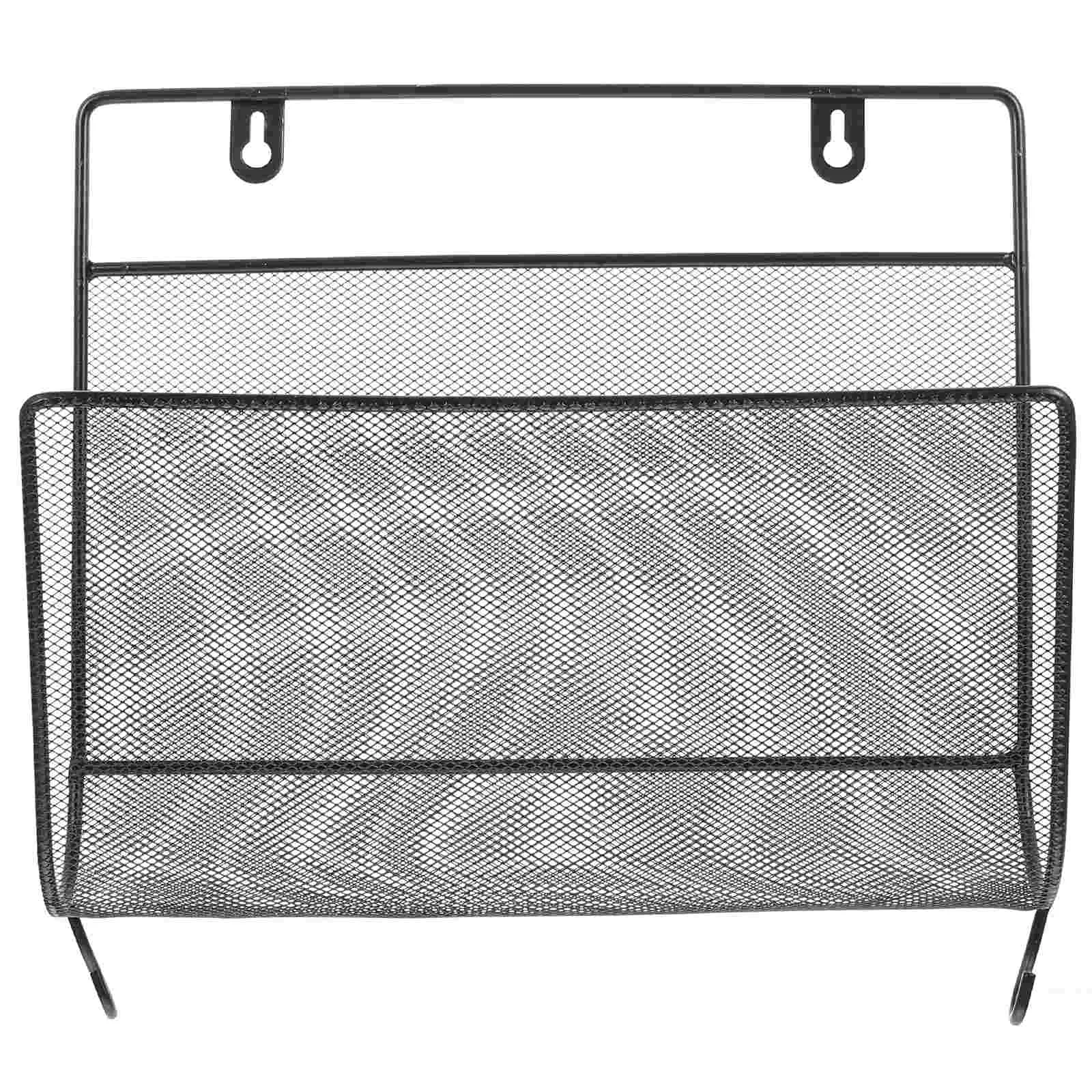 Metal Serving Tray Wall Bookshelf Storage Shelves 29X27CM Hanging File Organizer Black Wrought Iron Holder Office
Metal Serving Tray Wall Bookshelf Storage Shelves 29X27CM Hanging File Organizer Black Wrought Iron Holder Office