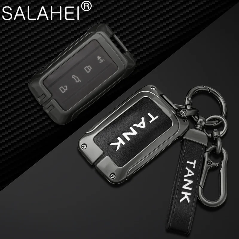 Zinc Alloy Car Key Cover Case Shell Holder Protector For Great Wall GWM WEY TANK 300 500 Tank300 Tank500 Auto Interior Accessory
Zinc Alloy Car Key Cover Case Shell Holder Protector For Great Wall GWM WEY TANK 300 500 Tank300 Tank500 Auto Interior Accessory