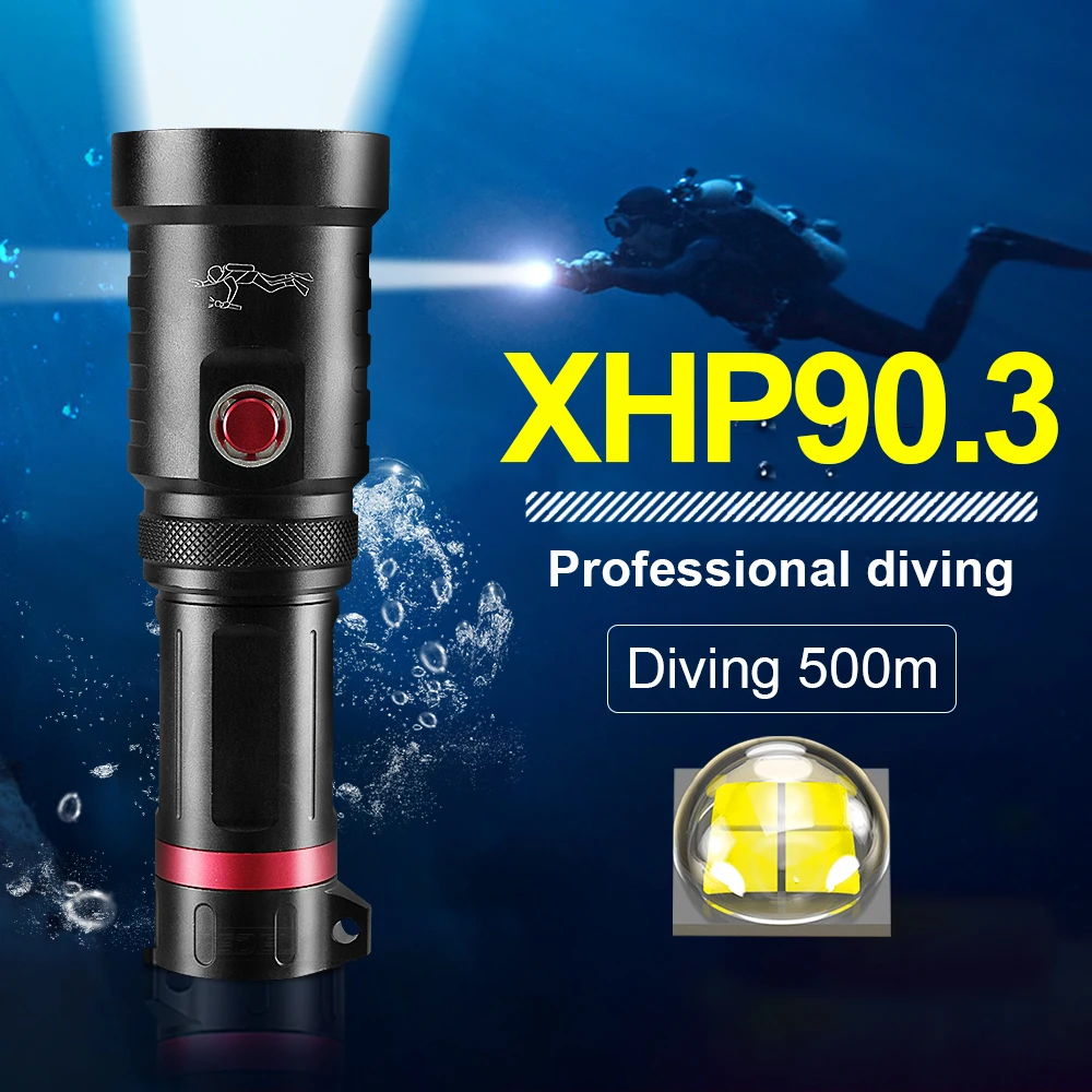 XHP90.3, самый яркий светодиодный подводный фонарь 18650 или 26650, Xhp70.2, перезаряжаемый профессиональный фонарь для дайвинга
XHP90.3, самый яркий светодиодный подводный фонарь 18650 или 26650, Xhp70.2, перезаряжаемый профессиональный фонарь для дайвинга