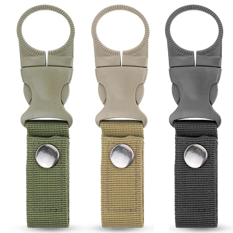 New Outdoor Camping Hiking Tactical Multifunction Nylon Webbing Carabiner Buckle Bottle Hanging Bottles Strap Belt Clip EDC Tool
New Outdoor Camping Hiking Tactical Multifunction Nylon Webbing Carabiner Buckle Bottle Hanging Bottles Strap Belt Clip EDC Tool