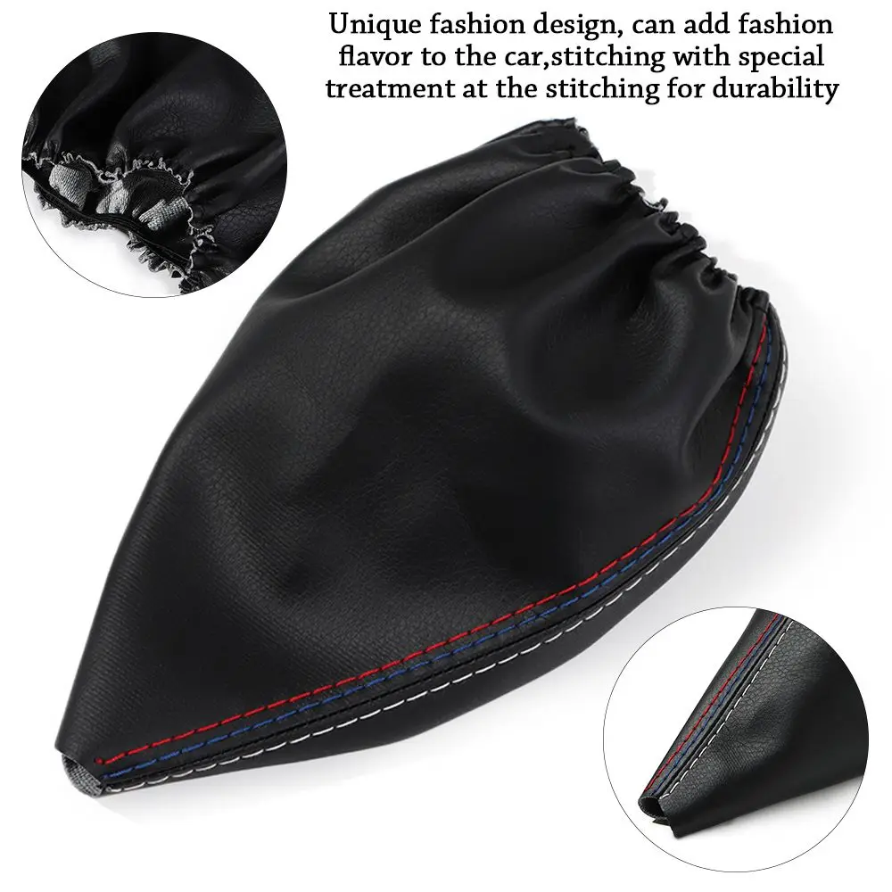 Styling Car Accessories Durable Shift Collars Knob Shift Boot Handbrake Cover Car Gear Shift Collars For BMW 3 Series
Styling Car Accessories Durable Shift Collars Knob Shift Boot Handbrake Cover Car Gear Shift Collars For BMW 3 Series