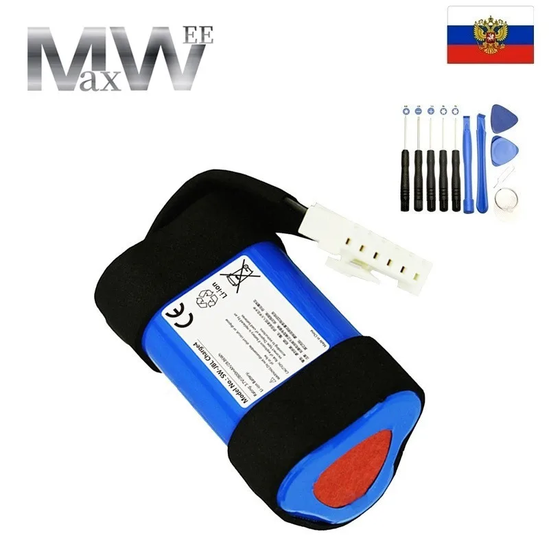 Аккумулятор для JBL Charge 4, 3,7 в, 9800 мАч, 4 аудиоаккумулятора ID998 с инструментами
Аккумулятор для JBL Charge 4, 3,7 в, 9800 мАч, 4 аудиоаккумулятора ID998 с инструментами