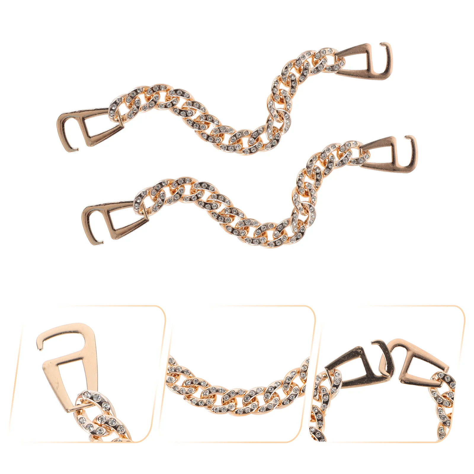 Hole Shoes Chain Rhinestones Kit Decorative Buckle Aluminum Alloys Rinestones Set
Hole Shoes Chain Rhinestones Kit Decorative Buckle Aluminum Alloys Rinestones Set
