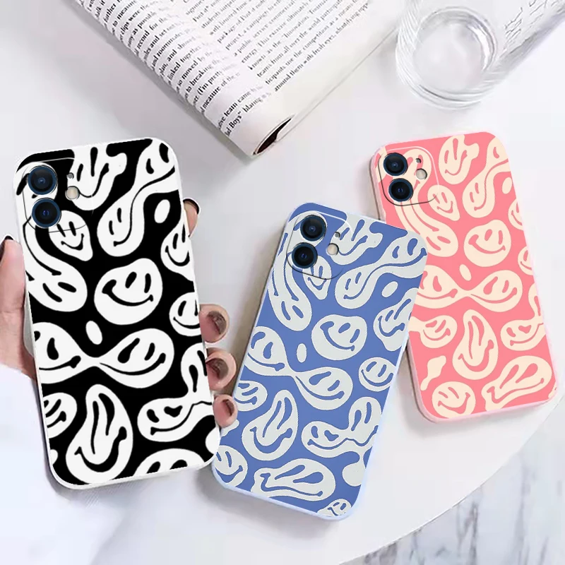 Trippy Smiley Face Cute Funny Phone Case For iPhone 12 13 Mini 11 Pro XS Max X XR 5 6 6s 7 8 Plus SE 2020 11pro Silicone Cover
Trippy Smiley Face Cute Funny Phone Case For iPhone 12 13 Mini 11 Pro XS Max X XR 5 6 6s 7 8 Plus SE 2020 11pro Silicone Cover