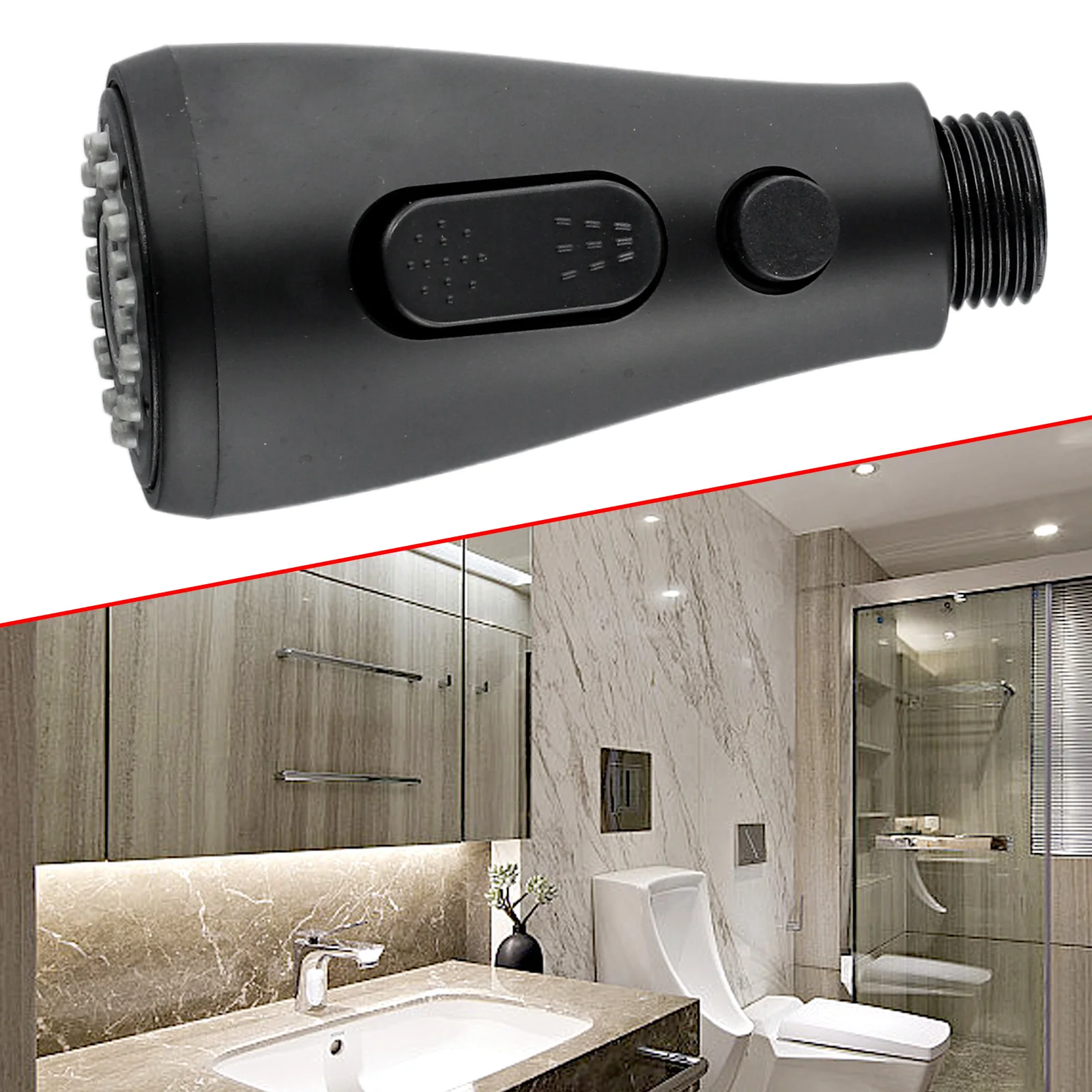 Pull Out Spray Shower Head Kitchen Water Tap Sprayer Replacement Shower Head Faucet Nozzle Filter Tap Extender Kitchen Bathroom
Pull Out Spray Shower Head Kitchen Water Tap Sprayer Replacement Shower Head Faucet Nozzle Filter Tap Extender Kitchen Bathroom