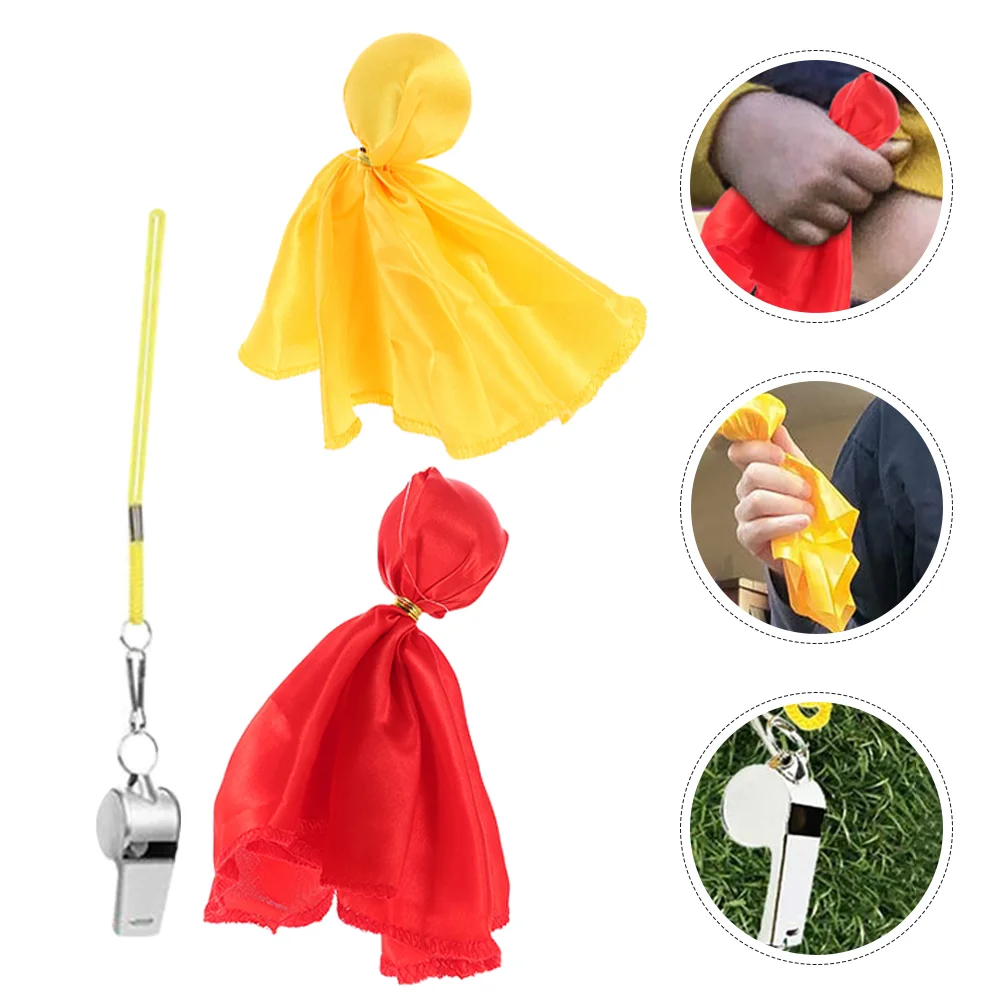Sports Penalty Flags Portable Tossing Accessory Soccer Referee Polyester Cloth Whistles
Sports Penalty Flags Portable Tossing Accessory Soccer Referee Polyester Cloth Whistles