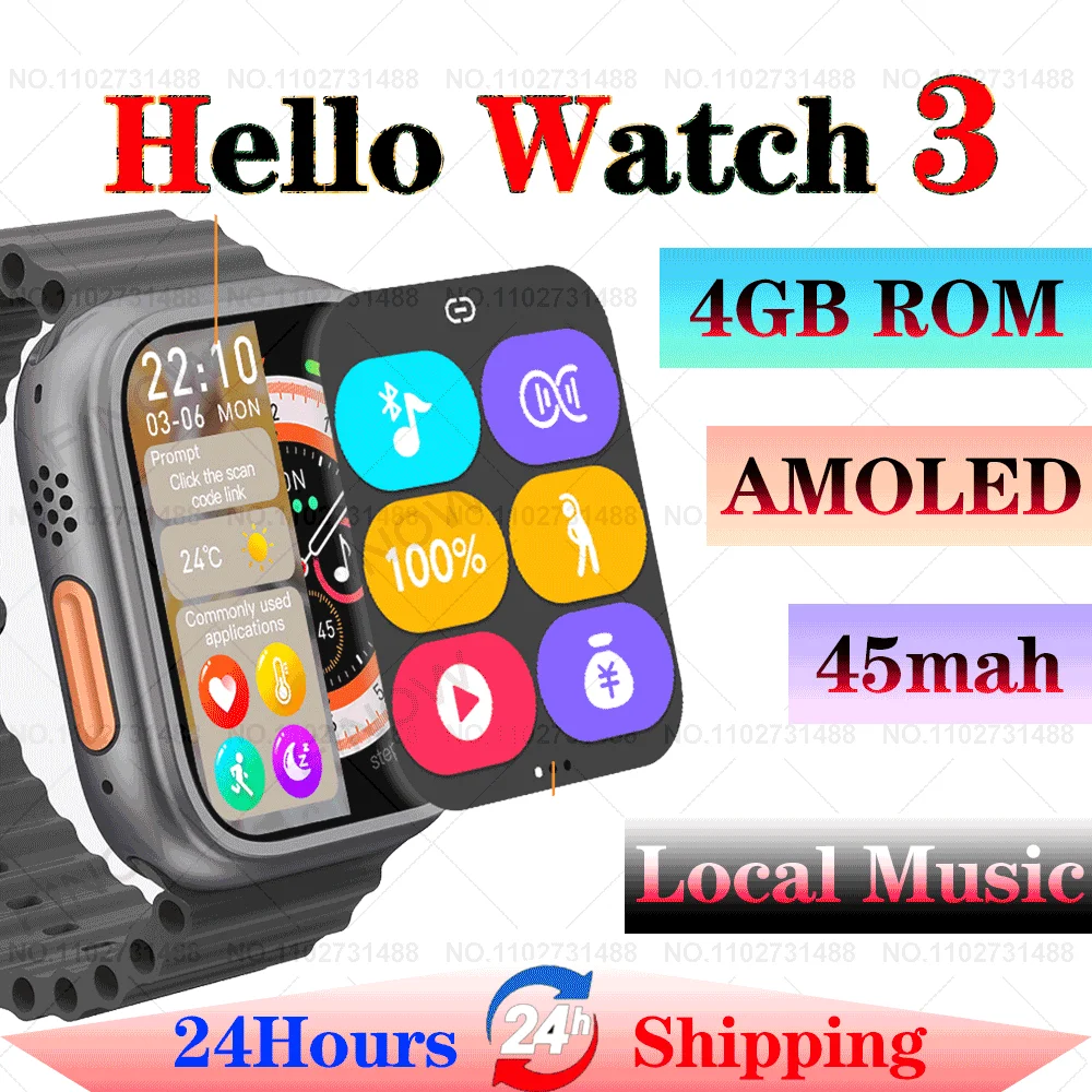 Смарт-часы Hello Watch 3 h11 мужские, обновленные, AMOLED, 4 Гб, RcrOM, оригинальные, Seen, NFCom, Cpass, 49 мм, iwo, серии H11, H12 ultra, 2023
Смарт-часы Hello Watch 3 h11 мужские, обновленные, AMOLED, 4 Гб, RcrOM, оригинальные, Seen, NFCom, Cpass, 49 мм, iwo, серии H11, H12 ultra, 2023