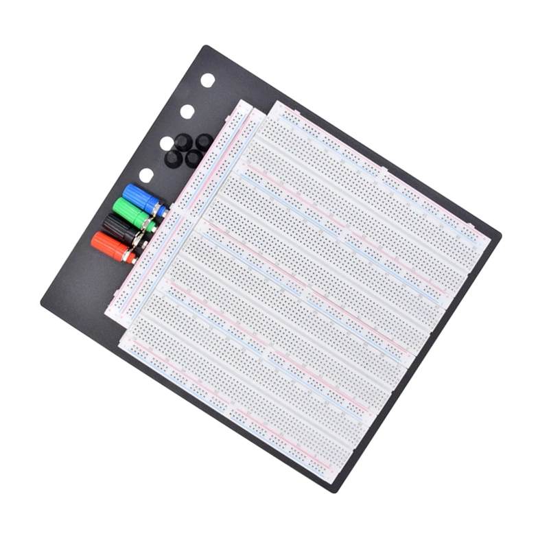 TOP No Welding Solderless Breadboard Plate 3220 Tie-Points Test Circuit Board ZY-208 4Pcs 830 Points
TOP No Welding Solderless Breadboard Plate 3220 Tie-Points Test Circuit Board ZY-208 4Pcs 830 Points