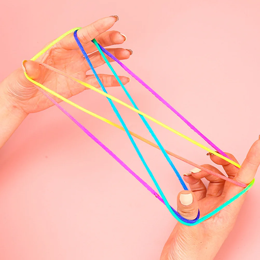 Kid Toy Colored Rope Finger Traps Kids Hand Game Playthings Toys Elastic Party Supplies Cooperative Games Pupils
Kid Toy Colored Rope Finger Traps Kids Hand Game Playthings Toys Elastic Party Supplies Cooperative Games Pupils