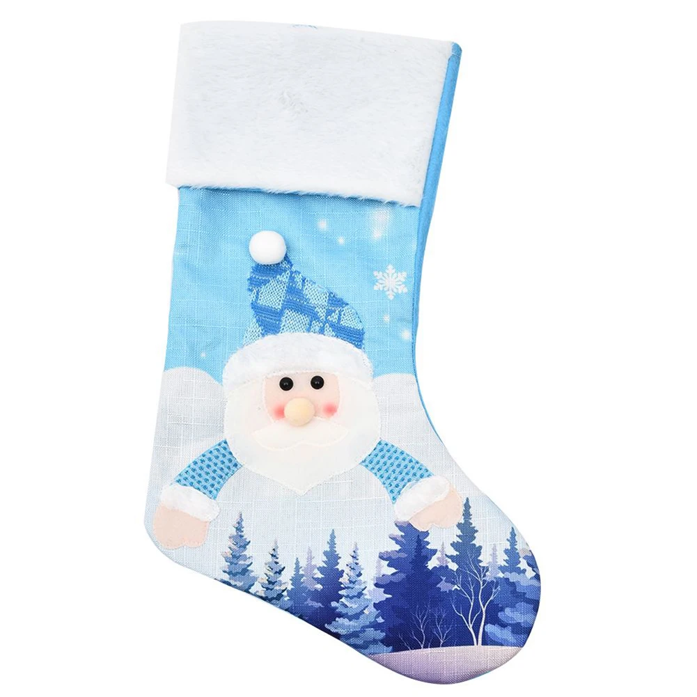 Decorate Xmas Stocking Sock Indoor Home Decoration 47*30cm Blue Christmas Tree Santa Candy Comfortable Fashion
Decorate Xmas Stocking Sock Indoor Home Decoration 47*30cm Blue Christmas Tree Santa Candy Comfortable Fashion