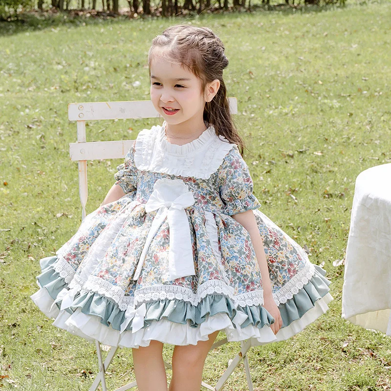 2022 Summer New Lolita Children's Skirt Girl Baby Floral Short Sleeve Dress Lovely Princess Skirt
2022 Summer New Lolita Children's Skirt Girl Baby Floral Short Sleeve Dress Lovely Princess Skirt