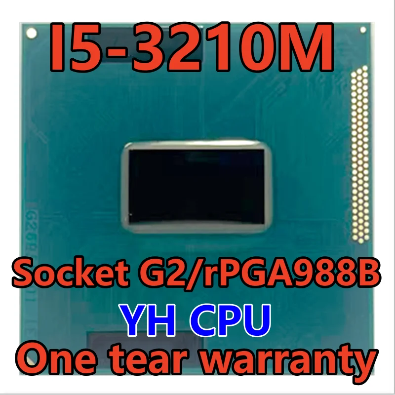 i5-3210M i5 3210M SR0MZ 2.5 GHz Dual-Core Quad-Thread CPU Processor 3M 35W Socket G2 / rPGA988B
i5-3210M i5 3210M SR0MZ 2.5 GHz Dual-Core Quad-Thread CPU Processor 3M 35W Socket G2 / rPGA988B