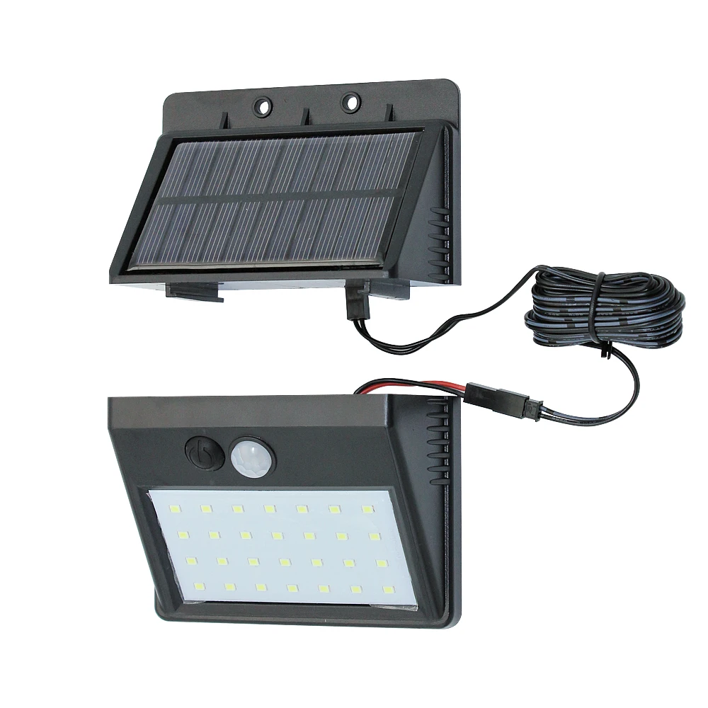 28 LED Solar Wall Lamp 3Modes Separable Night Light Outdoor Wateproof Motion Sensor Light for Home Garden Street Yard Decoration
28 LED Solar Wall Lamp 3Modes Separable Night Light Outdoor Wateproof Motion Sensor Light for Home Garden Street Yard Decoration