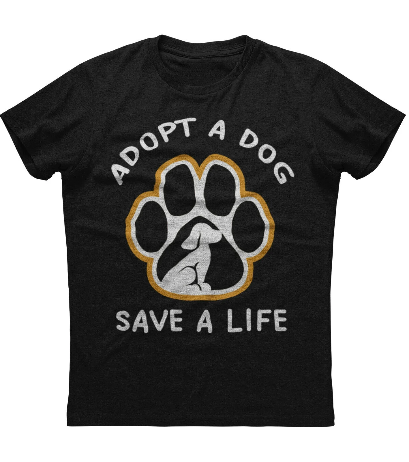 Adopt A Dog Save A Life Funny Dog Lovers T-Shirt 100% Cotton O-Neck Summer Short Sleeve Casual Mens T-shirt Size S-3XL
Adopt A Dog Save A Life Funny Dog Lovers T-Shirt 100% Cotton O-Neck Summer Short Sleeve Casual Mens T-shirt Size S-3XL