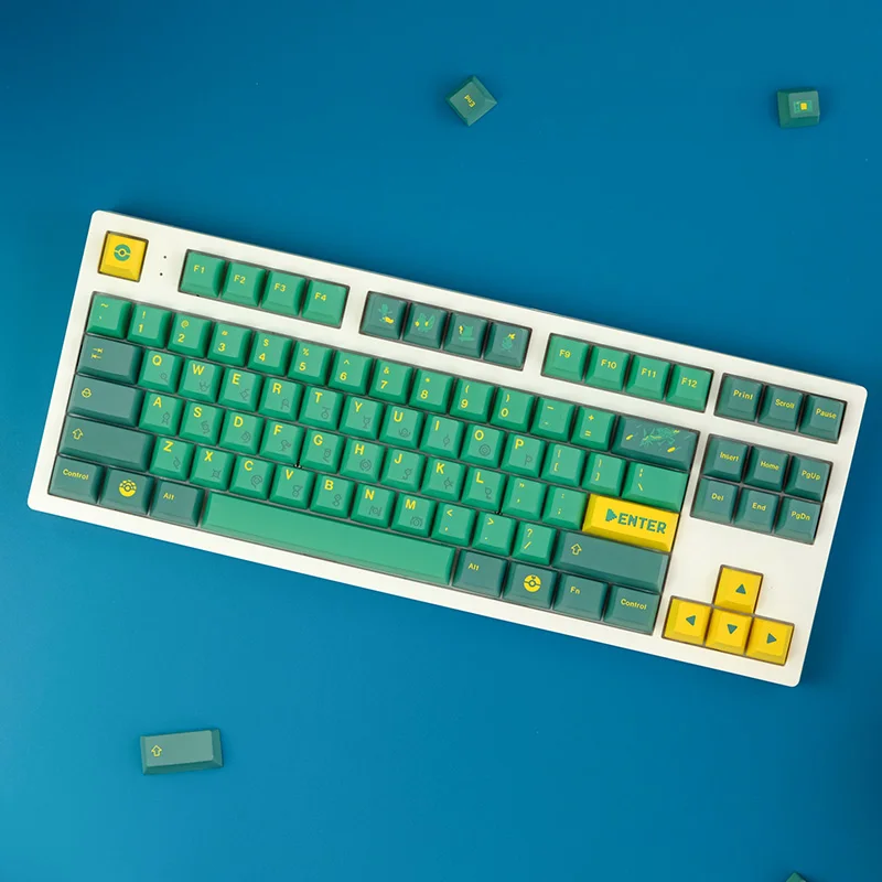 129 Keys Japanese Anime Keycaps cherry profile DYE-SUB PBT Keycaps With 1.75U 2U Shift For cherry MX Switch Mechanical Keyboard
129 Keys Japanese Anime Keycaps cherry profile DYE-SUB PBT Keycaps With 1.75U 2U Shift For cherry MX Switch Mechanical Keyboard