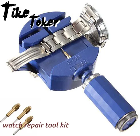 Tike toker,Watch Tools for Watch Repair Clock Watch Strap Tool Band Straps Link Remover with 5 Pins Watch Repair Tool Kit 10
Tike toker,Watch Tools for Watch Repair Clock Watch Strap Tool Band Straps Link Remover with 5 Pins Watch Repair Tool Kit 10