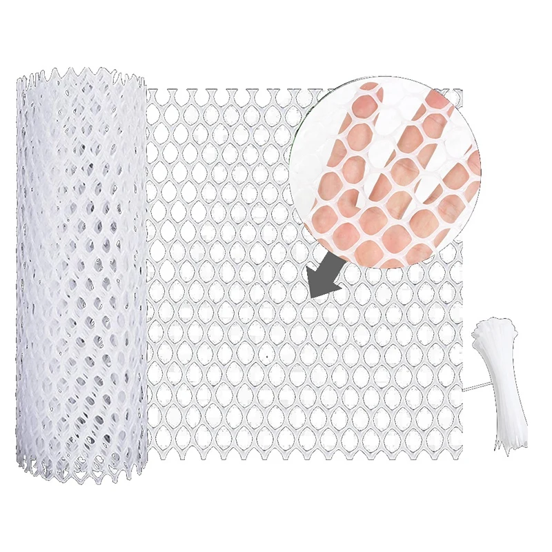 Plastic Chicken Wire Fence Mesh,Fencing Wire For Gardening, Poultry Fencing, Chicken Wire Frame For Floral Netting
Plastic Chicken Wire Fence Mesh,Fencing Wire For Gardening, Poultry Fencing, Chicken Wire Frame For Floral Netting