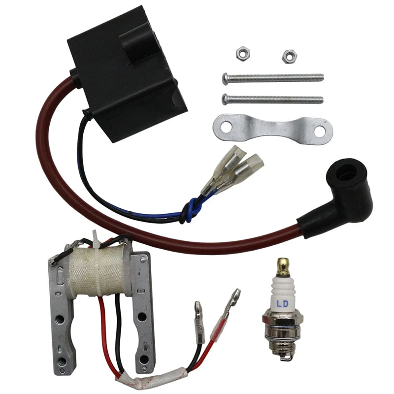 CDI Ignition Coil Magnetic Coil System Is Suitable for Electric 49Cc 60Cc 80Cc Engine Bicycle Spark Plug
CDI Ignition Coil Magnetic Coil System Is Suitable for Electric 49Cc 60Cc 80Cc Engine Bicycle Spark Plug