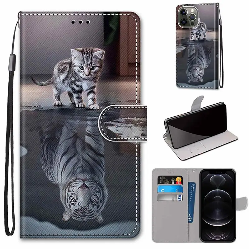 Painted Phone Wallet Case with Magnetic Clasp Stand Compatible with iPhone 13 Pro Max
Painted Phone Wallet Case with Magnetic Clasp Stand Compatible with iPhone 13 Pro Max