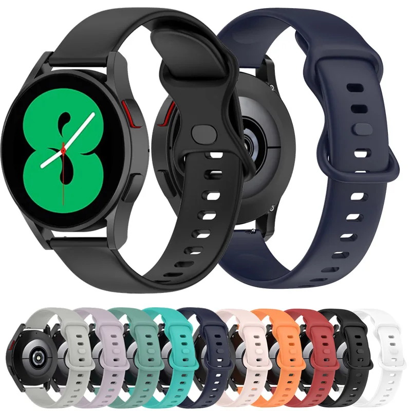 20mm Band for Samsung Galaxy Watch4/Classic/46mm/42mm/active 2 Gear s3/S2 Silicone Bracelet For Huawei GT/2/GT2/3 Pro Smartwatch
20mm Band for Samsung Galaxy Watch4/Classic/46mm/42mm/active 2 Gear s3/S2 Silicone Bracelet For Huawei GT/2/GT2/3 Pro Smartwatch