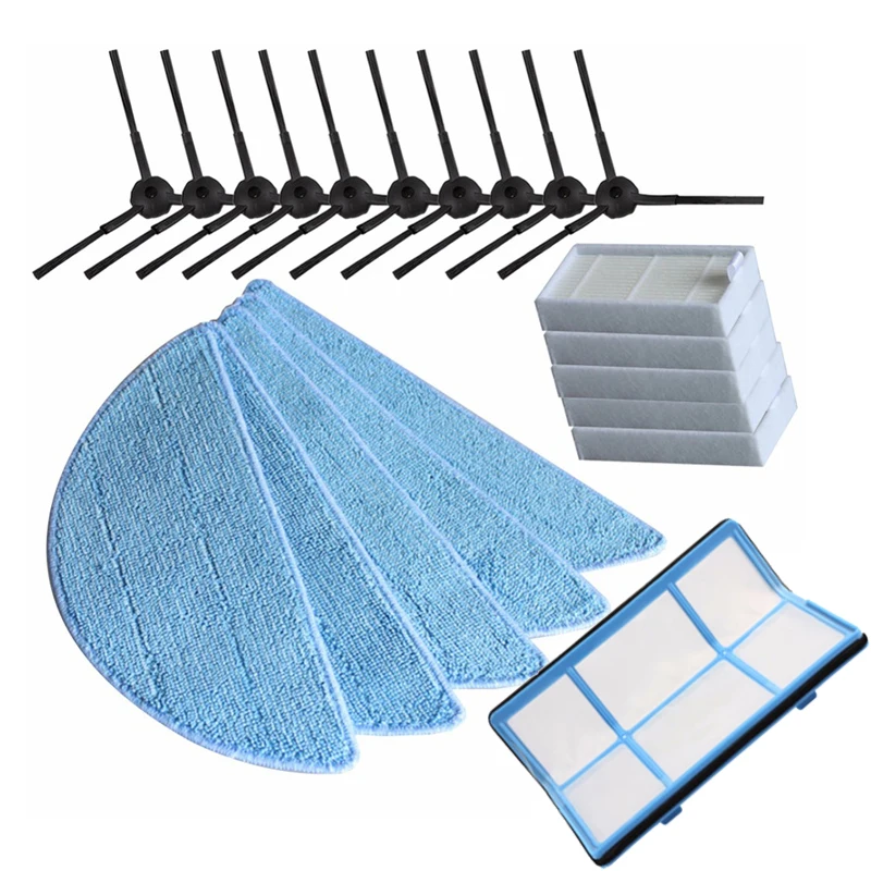 Robot Vacuum Cleaner Dust Hepa Filter Cleaning Mop Cloth Rags Side Brush for Genio Simple 250 Robotic Vacuum Cleaner Spare Parts
Robot Vacuum Cleaner Dust Hepa Filter Cleaning Mop Cloth Rags Side Brush for Genio Simple 250 Robotic Vacuum Cleaner Spare Parts