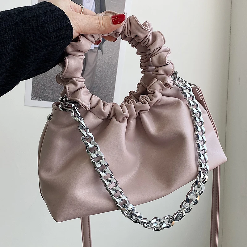 Women Shoulder Bags Designer Tote Handbag Crossbody Bags For Women Handbags Bolsa Feminina Sac A Main Femme With Pleated Handle
Women Shoulder Bags Designer Tote Handbag Crossbody Bags For Women Handbags Bolsa Feminina Sac A Main Femme With Pleated Handle