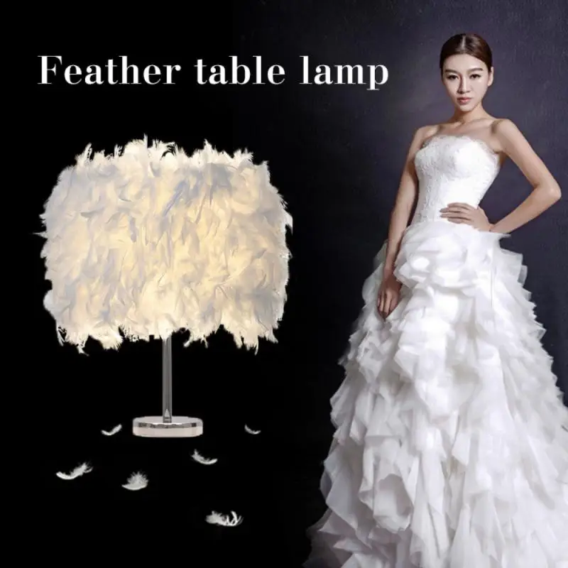 Night Light Tree Feather Lampshade Decor Light Power Desk Lamp Table Lamp Bedroom Bedside Lighting Wedding Children's
Night Light Tree Feather Lampshade Decor Light Power Desk Lamp Table Lamp Bedroom Bedside Lighting Wedding Children's