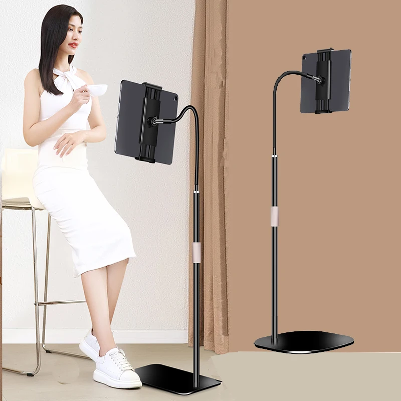 11 Inch Adjustable Height with Thickened Hose Cell Phone Monitor Support Ipad Stand Tablet PC/ Phone Floor Tablet Holder for Bed
11 Inch Adjustable Height with Thickened Hose Cell Phone Monitor Support Ipad Stand Tablet PC/ Phone Floor Tablet Holder for Bed