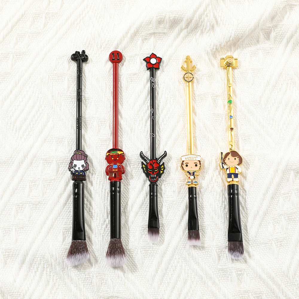 5pcs Stranger Makeup Brushes Kits Hellfire Club Eddie Munson Foundation Blending Blush Concealer Eyebrow Powder Brush
5pcs Stranger Makeup Brushes Kits Hellfire Club Eddie Munson Foundation Blending Blush Concealer Eyebrow Powder Brush