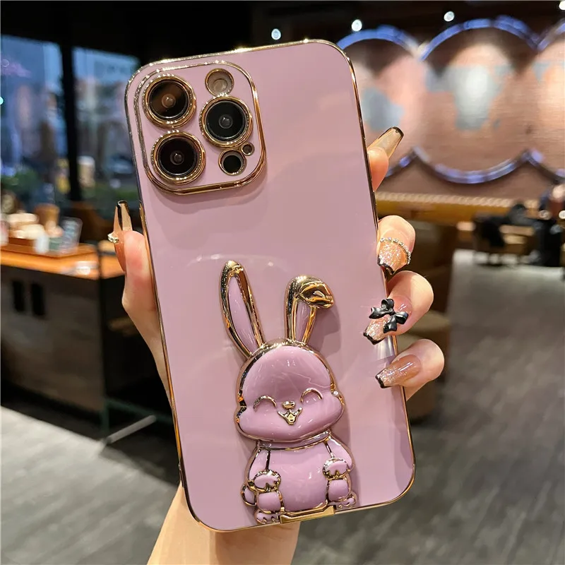 Luxury Plating Rabbit Phone Case For Infinix Zero 20 X Pro X Neo Note 12 11 Pro Vip 12 G96 11S 10 8 8i Stand shockproof Cover
Luxury Plating Rabbit Phone Case For Infinix Zero 20 X Pro X Neo Note 12 11 Pro Vip 12 G96 11S 10 8 8i Stand shockproof Cover