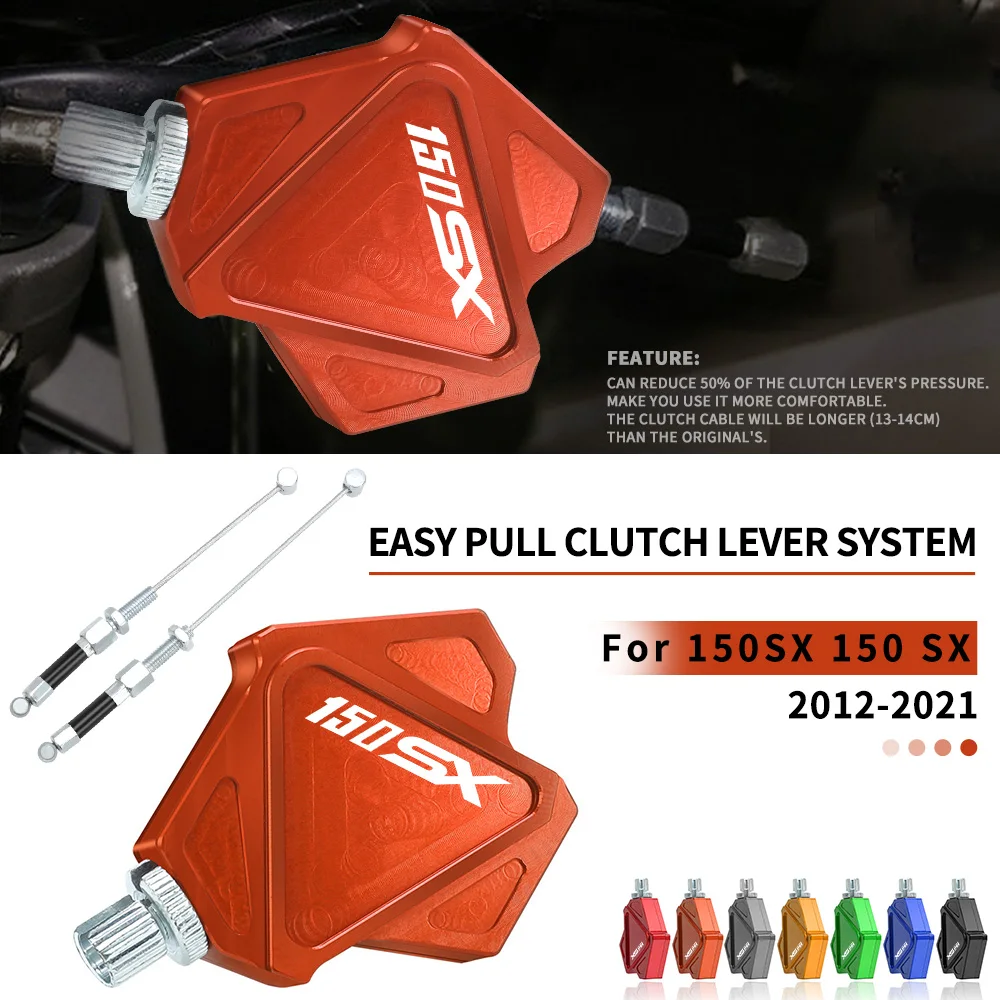 Stunt Clutch Cable Easy System Universal Motorcycle Easy Pull Clutch Lever FOR 150 SX XC XCW 2009-2019 2020 150SX 150XC 150XCW
Stunt Clutch Cable Easy System Universal Motorcycle Easy Pull Clutch Lever FOR 150 SX XC XCW 2009-2019 2020 150SX 150XC 150XCW